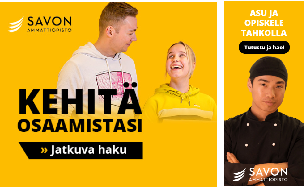 Jatkuva mainonta onnistuu maltillisellakin budjetilla|Sakky Eero Väätäinen|Esimerkki mainosaineistosta||||
