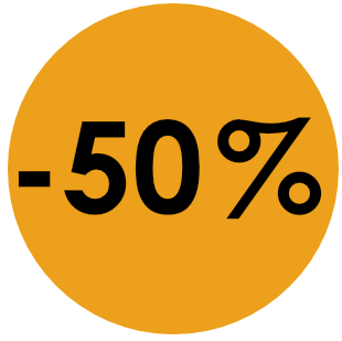 Tarjous -50 %