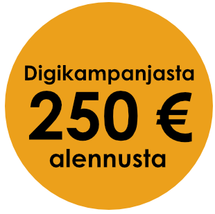 Loistava alennus digikampanjasta!